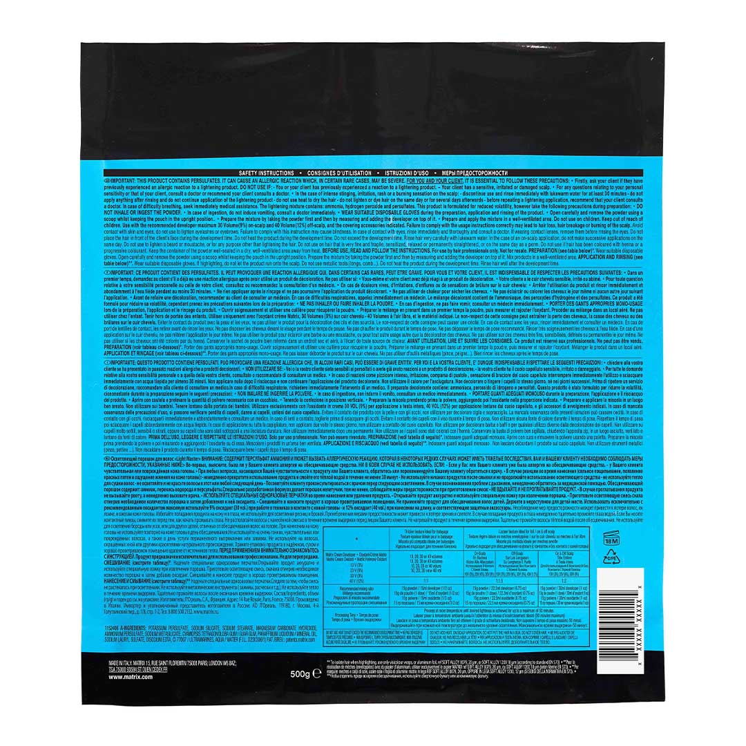 Back of Packet Light Master