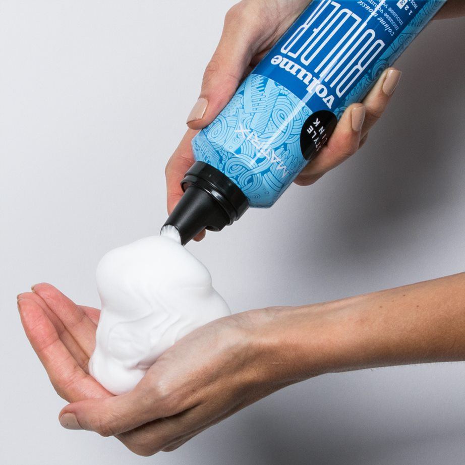 Matrix StyleLink Volume Builder Mousse Gives Hair Lightweight Volume ...