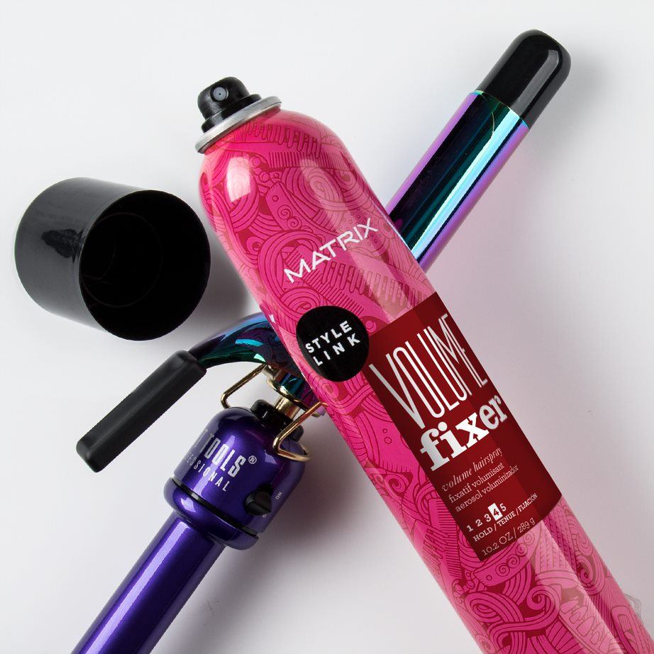 Matrix StyleLink Volume Fixer Hairspray Adds Volume and Hold, for Hair